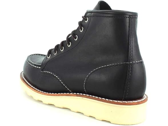 Red Wing Womens 6 Inch Moc Black Boot