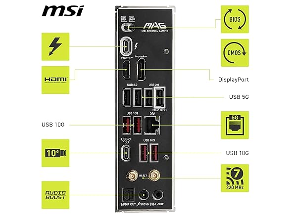 MAG B860 Tomahawk WiFi Motherboard