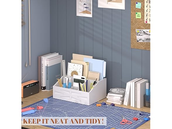 BELO VALE Large Desktop Mail Organizer