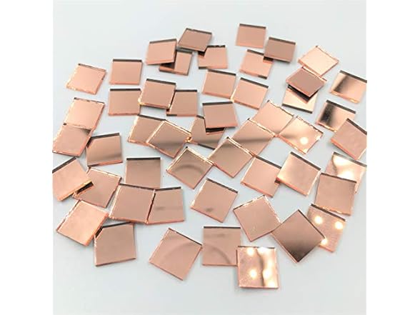 NUORUI Square Mosaic Mirror Tiles