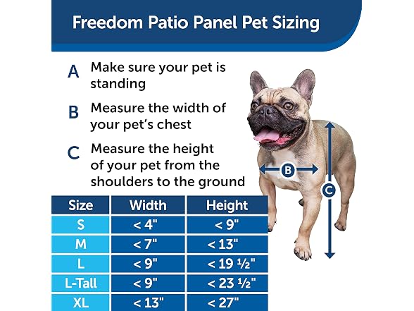 PetSafe Sliding Glass Pet Door, 1 Piece, Lar