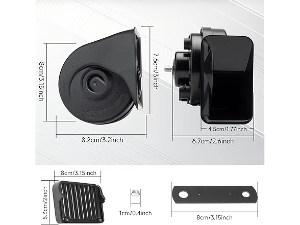 FARBIN Horn Compatible with Ford/GM/Chrysler F-150 