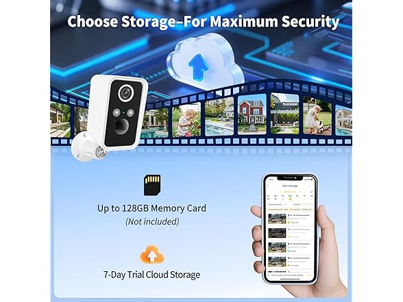 3-Link Solar Security Cameras