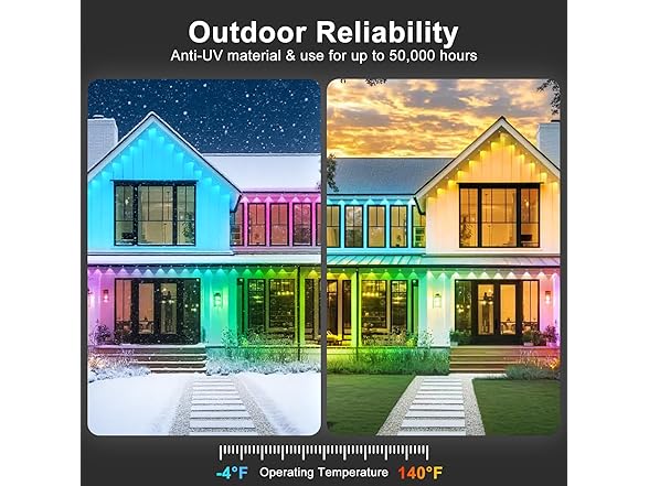 INZIDOL Permanent Outdoor Lights | Smart