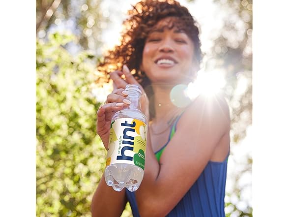 1CT Hint Bottled Water, Crisp Apple - Purified Water