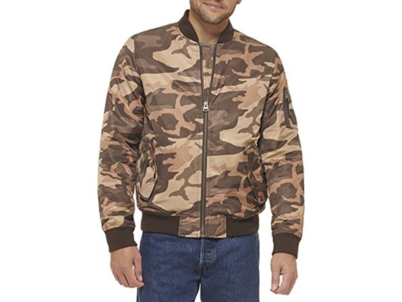 Brown Camo Ma-1 Filled