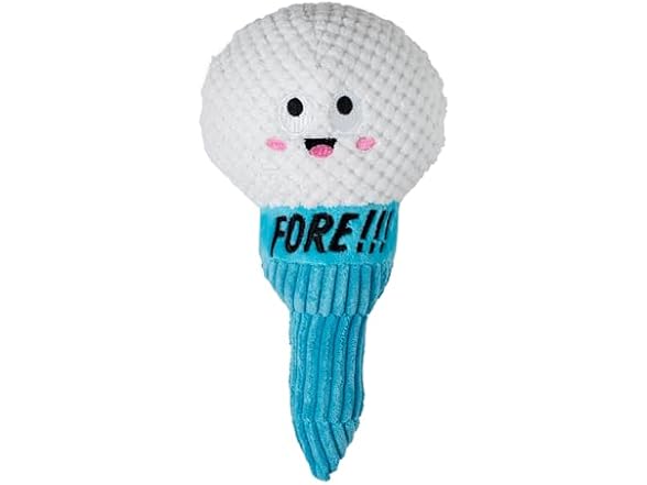 Fringe Studio Plush Dog Toy, Today is TEE-RIFFIC