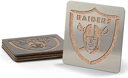YouTheFan NFL Las Vegas Raiders Boasters, Stainless Steel