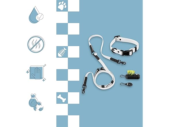 Luna Small 8FT Adjustable Waterproof Hands-Free Leash