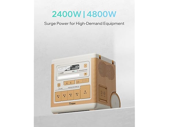 Arkpax Ark PRO 2400W Portable Power Station, 2300Wh