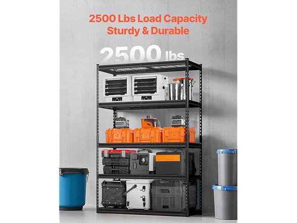 Storage Shelves, 2500 lbs