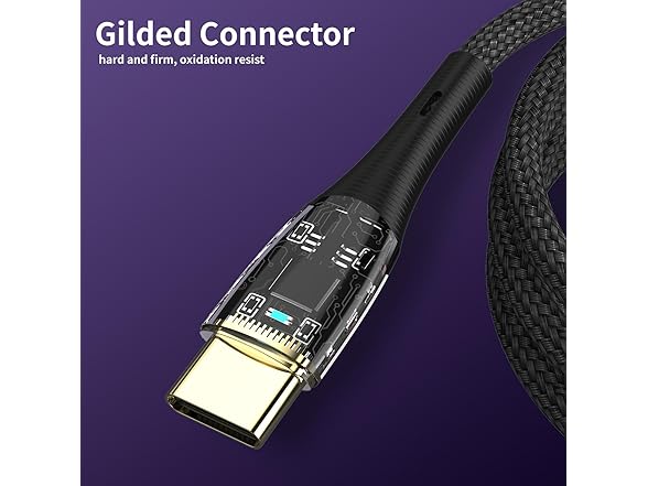 USB-C to USB-C Cable 3FT, [60W3A, 2Pack]