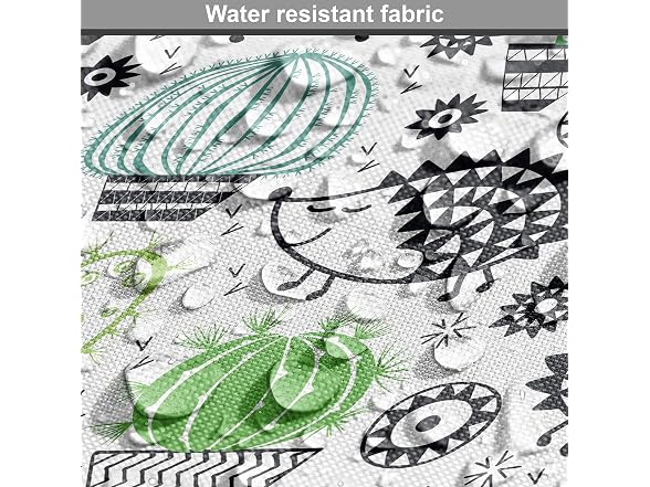 Ambesonne Cactus Fabric by The Yard, Cartoon