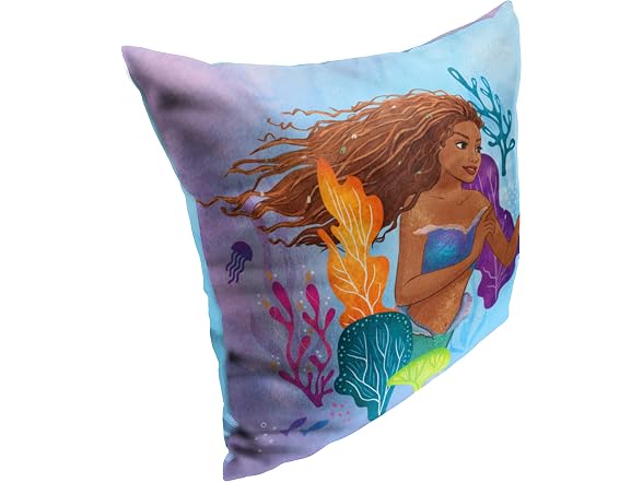 Northwest Little Mermaid Pillow, 18" x 18"