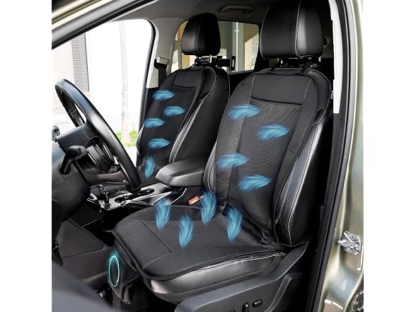 Zone Tech SE0099 12V Car Seat Cooling Cover 2-Pack