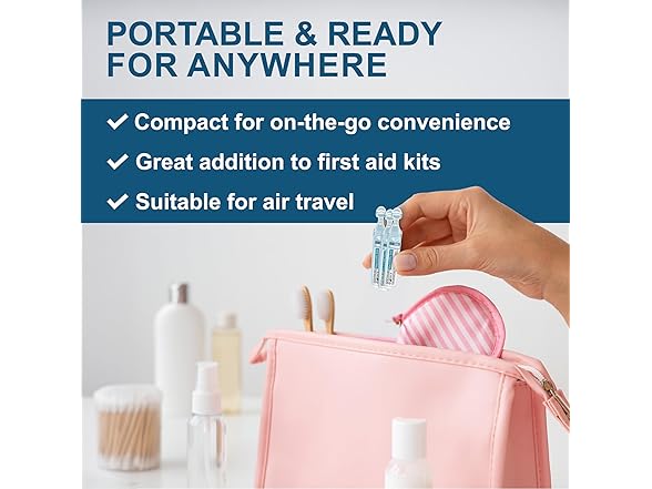 Saline Ampoules 20ct