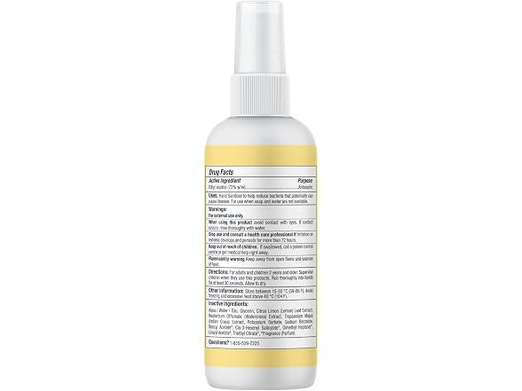 ATTITUDE Hand Sanitizer Spray EWG