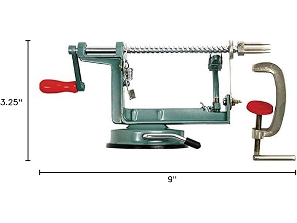 Norpro Apple Master Parer, Slicer & Corer with Vacuum Base & Clamp