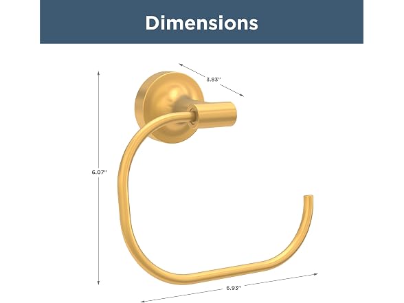Franklin Brass Voisin (1-Pack) Hand Towel Ring