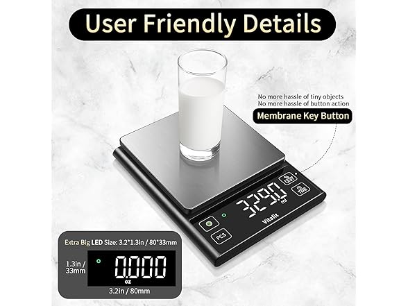 Vitafit 11lb Food Scale