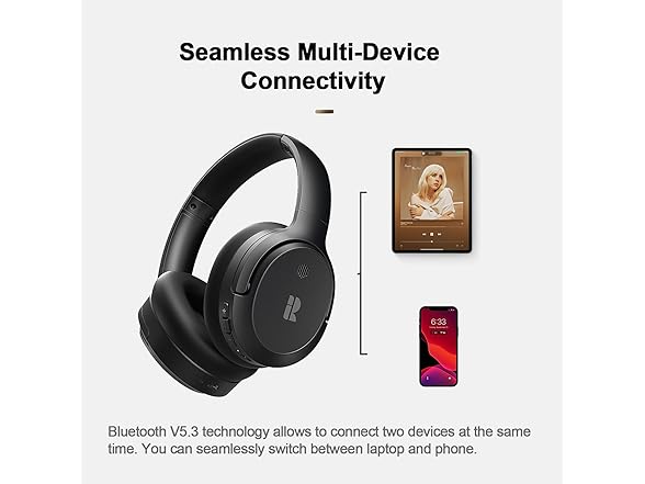 Calmbee ANC Wireless Bluetooth Headphones
