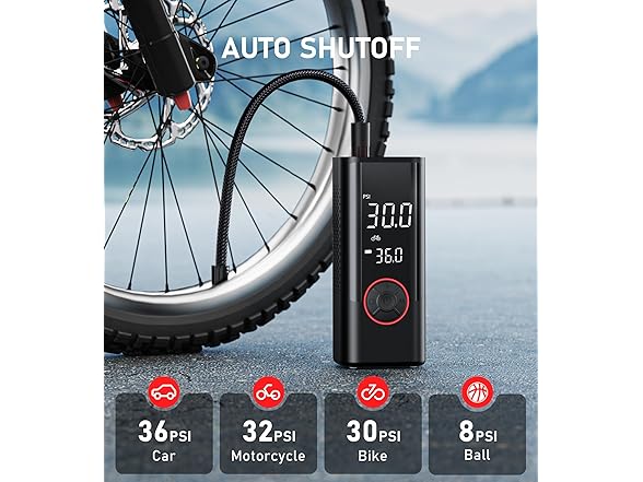 InflaVive Portable Tire Inflator and Air Compressor