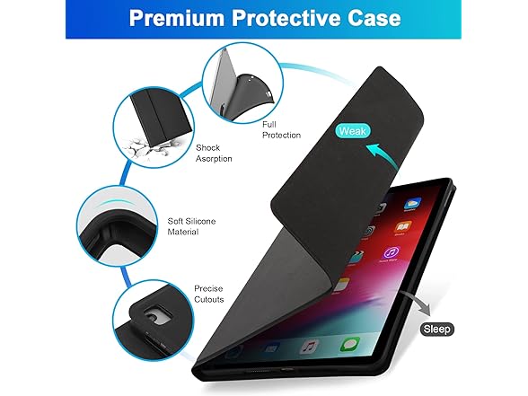 SOPPY Keyboard Case for iPad Air 6th Gen