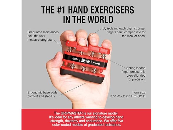 Prohands Gripmaster Hand Exerciser