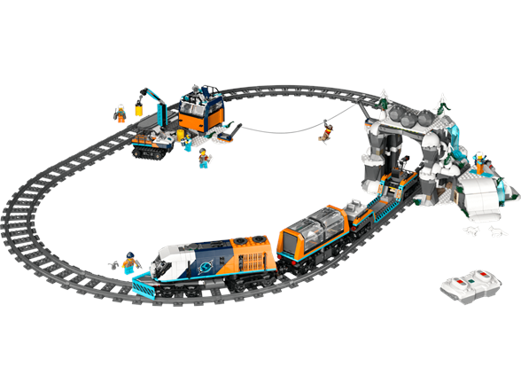 Lego Explorers' Arctic Polar Express Train