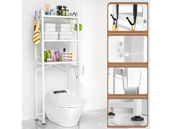 ZZL BC1205826017770 Over The Toilet Storage Rack