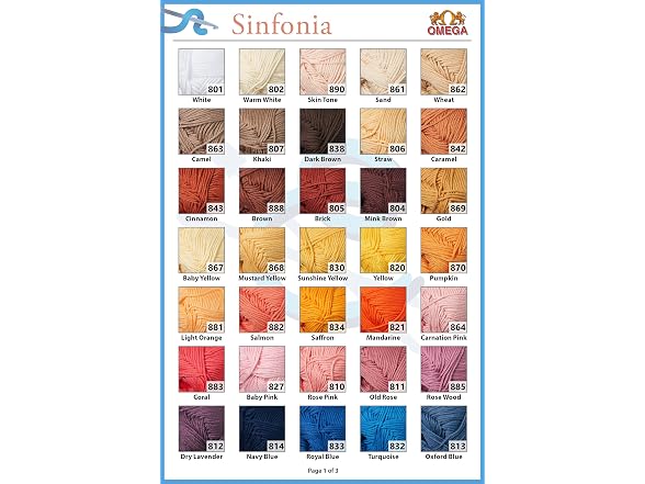 Hilaza Symphony Omega Brand (Straw)