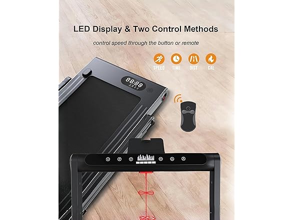 Maicifi Walking Pad Treadmill, Remote Control