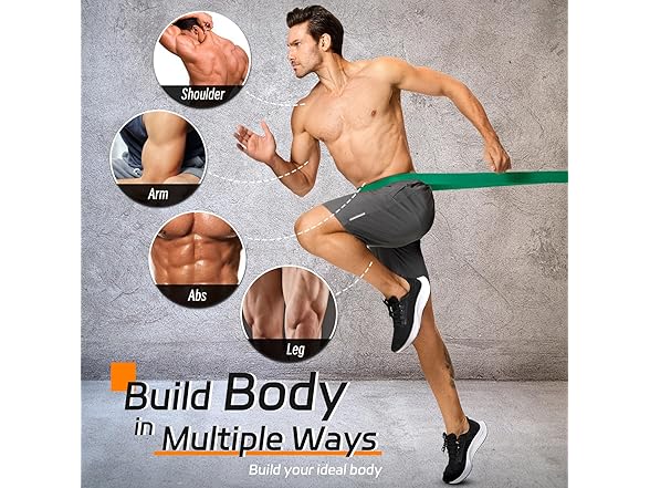 Non Latex Resistance Bands