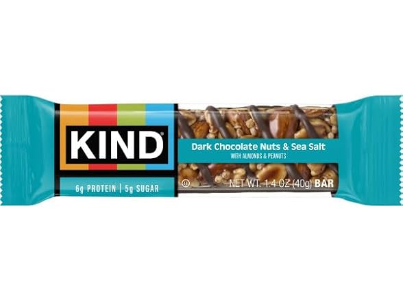 12CT KIND Nut Bars, Dark Chocolate Nuts & Sea Salt