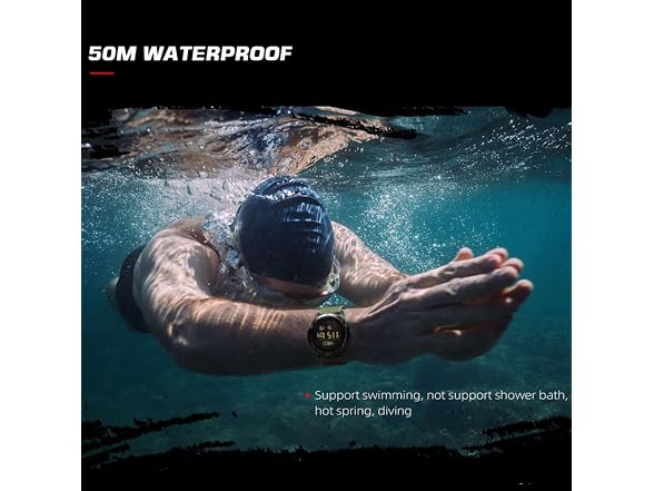 CakCity Digital Waterproof Watch