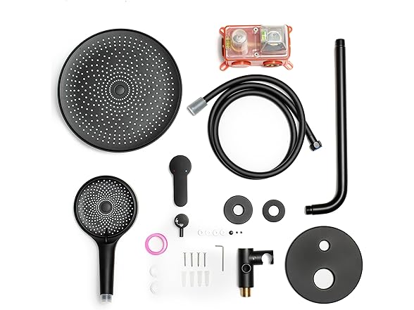 drmvalg 10in Rainfall Shower System