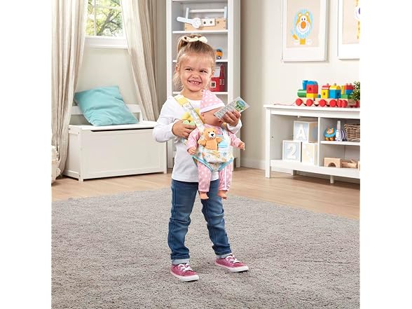 Melissa & Doug Mine Love Carrier Play Baby Toy Set