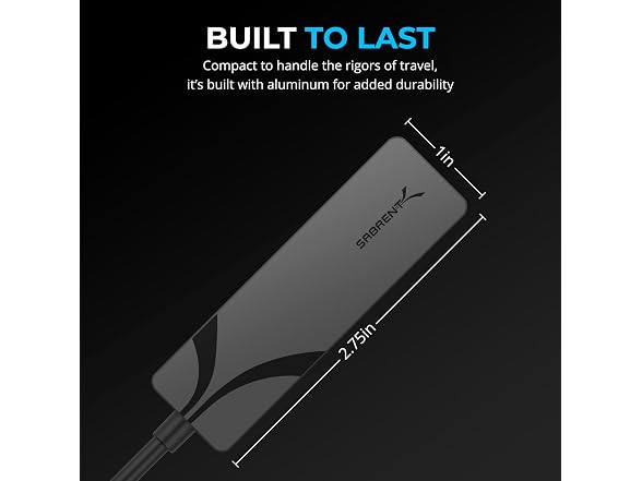 SABRENT USB-C to 5Gb Ethernet Adapter