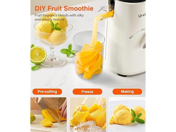 URVIBY Cold Press Juicer