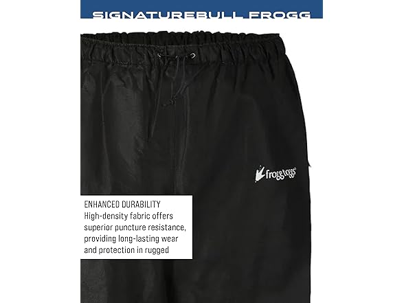 FROGG TOGGS Men's Bull Frogg Waterproof Rain Pant