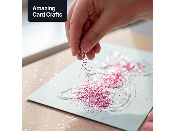 Hemway Craft Glitter Shaker Rose Pink 110g