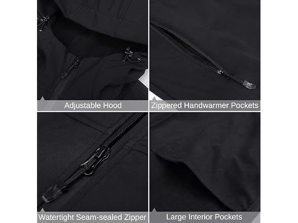 Camel Crown Men (L) Softshell Jacket Lined Jackets