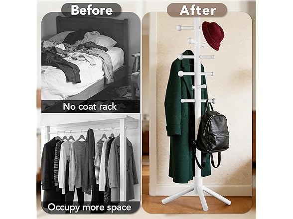 ACIPENSER Freestanding Coat Rack