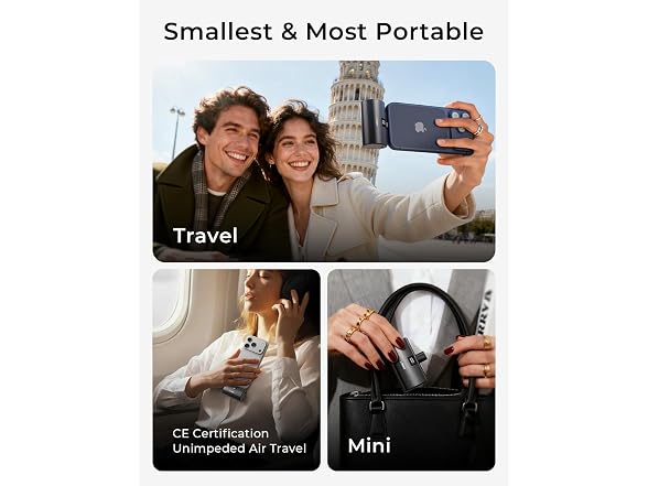 LISEN 6800mAh Mini Capsule Power Bank