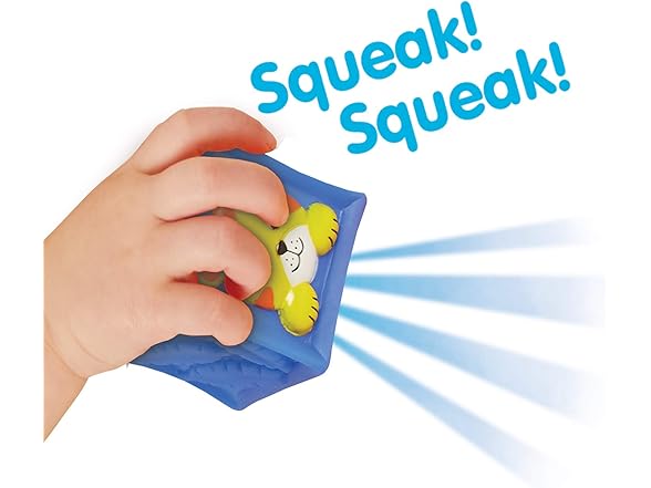 Earlyears Squeak 'n Stack Blocks Baby Toy