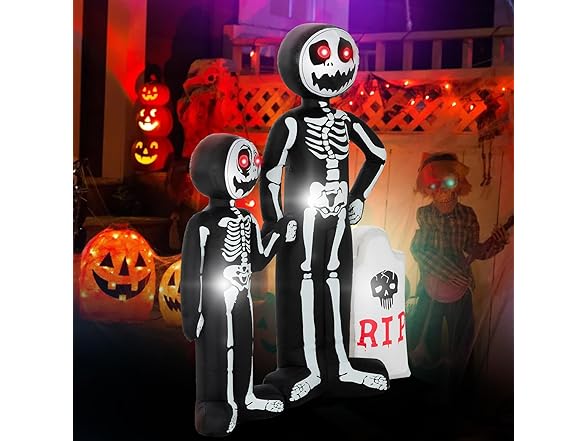 6Ft Halloween Inflatables Outdoor Décor