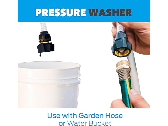 Pulsar 725 PSI 40v Cordless Pressure Washer with 5-in-1 Spray Nozzle
