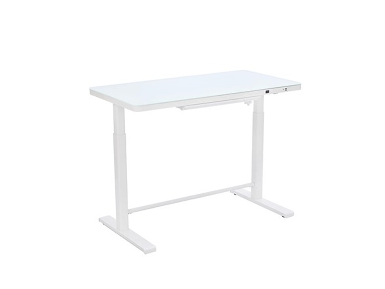 Glass Electric Standing Desk