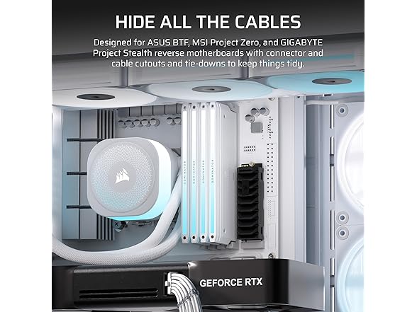 CORSAIR Frame 4500X LX Reverse Fan RGB Mid Tower