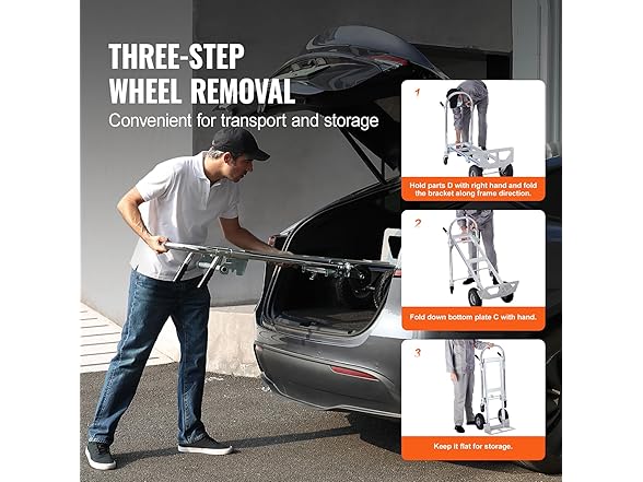 VEVOR Aluminum Hand Truck